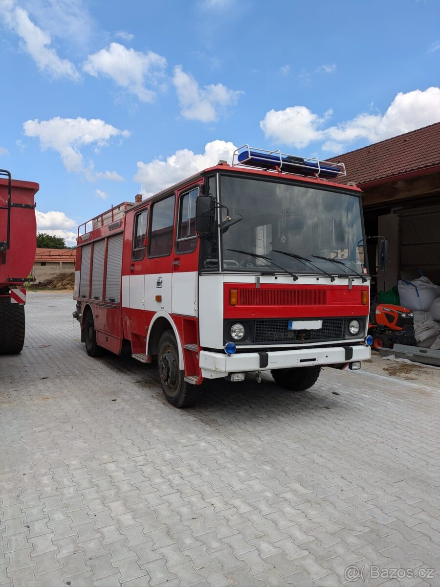 Hasičské auto Liaz Čas 25 Karosa