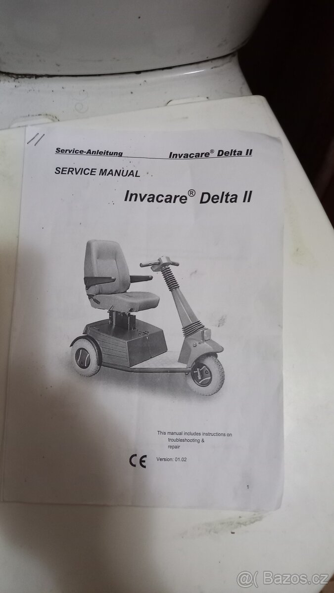 Prodám invalidni vozík Del plně funkční zachovali stav zánov