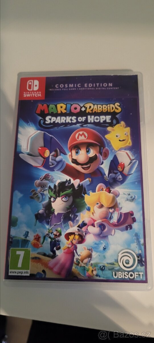 Mario + rabbids nintendo hra