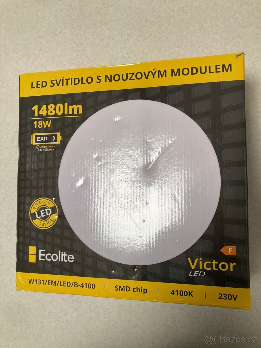 Osvětlení LED s nouzovým modulem