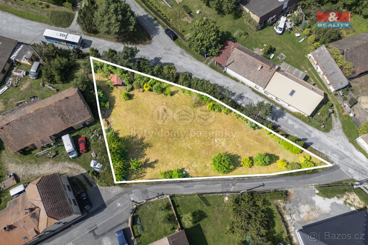 Prodej pozemku k bydlení, 1217 m², Koryta