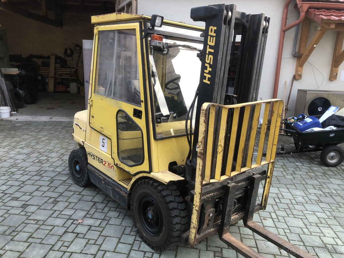 Vzv Hyster 2.5 tuna nafta