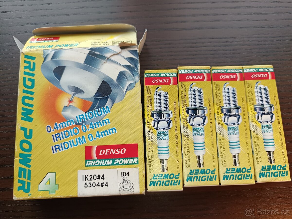 4x svíčky DENSO IRIDIUM Power IK20 5304