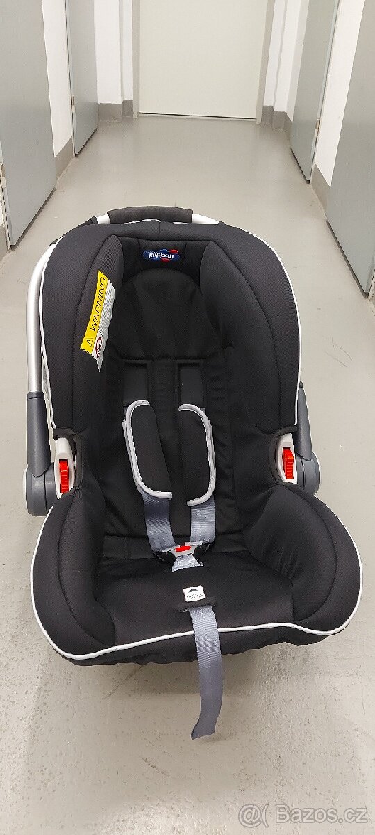 Vajíčko / autosedačka KLIPPAN DINOFIX Black/Grey