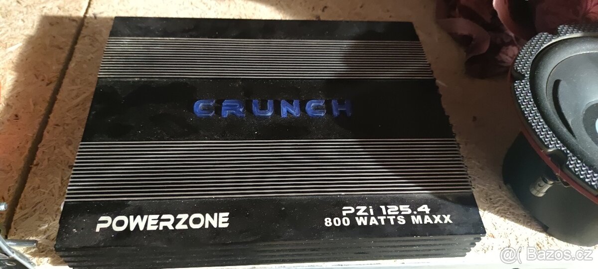 Crunch powerzone 800w DSL subwoofer 8"