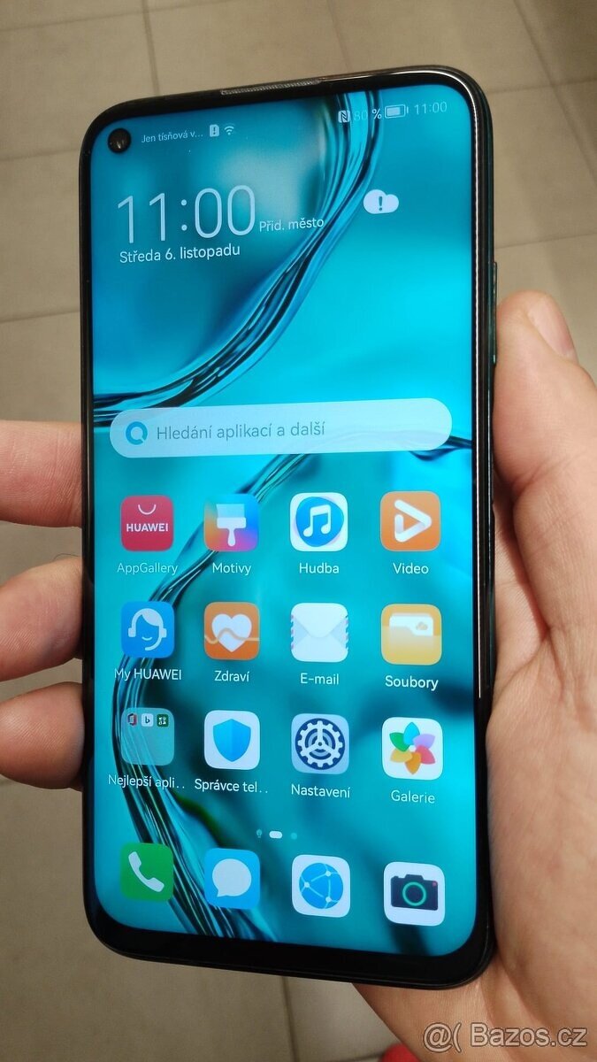 Huawei P40 lite 6.4" Dual 6/128 + 256GB SDXC + EXTRA BALENÍ