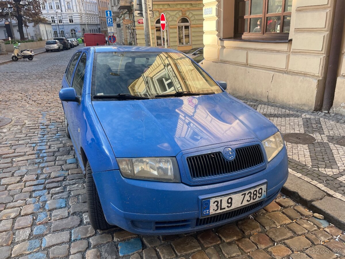 ŠKODA FABIA 1.4TDi. R.,2003.,TAŽNÉ ZAŘÍZENÍ, KLIMA