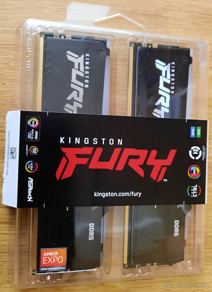 Operační paměť Kingston FURY Beast 32GB (DDR5)