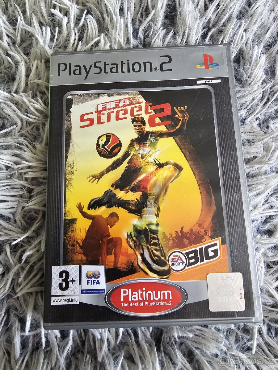 Prodám na PS2 hru FIFA Street 2