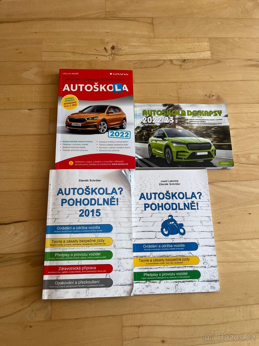 učebnice Autoškoly