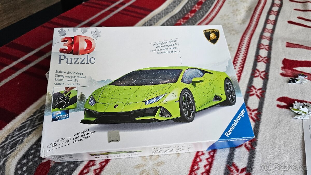 3D puzzle Ravensburger Lamborghini Huracan Evo