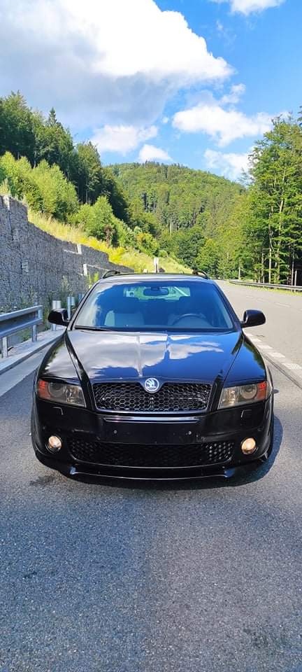 podspoiler škoda Octavia 2rs predface