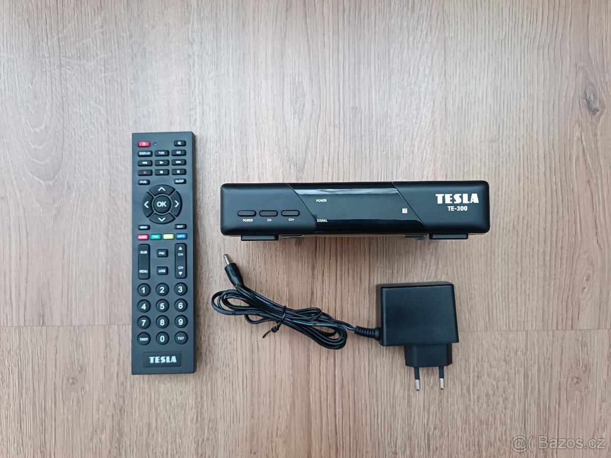 Set-top box Tesla TE-300 HEVC/H.265 DVB-T2