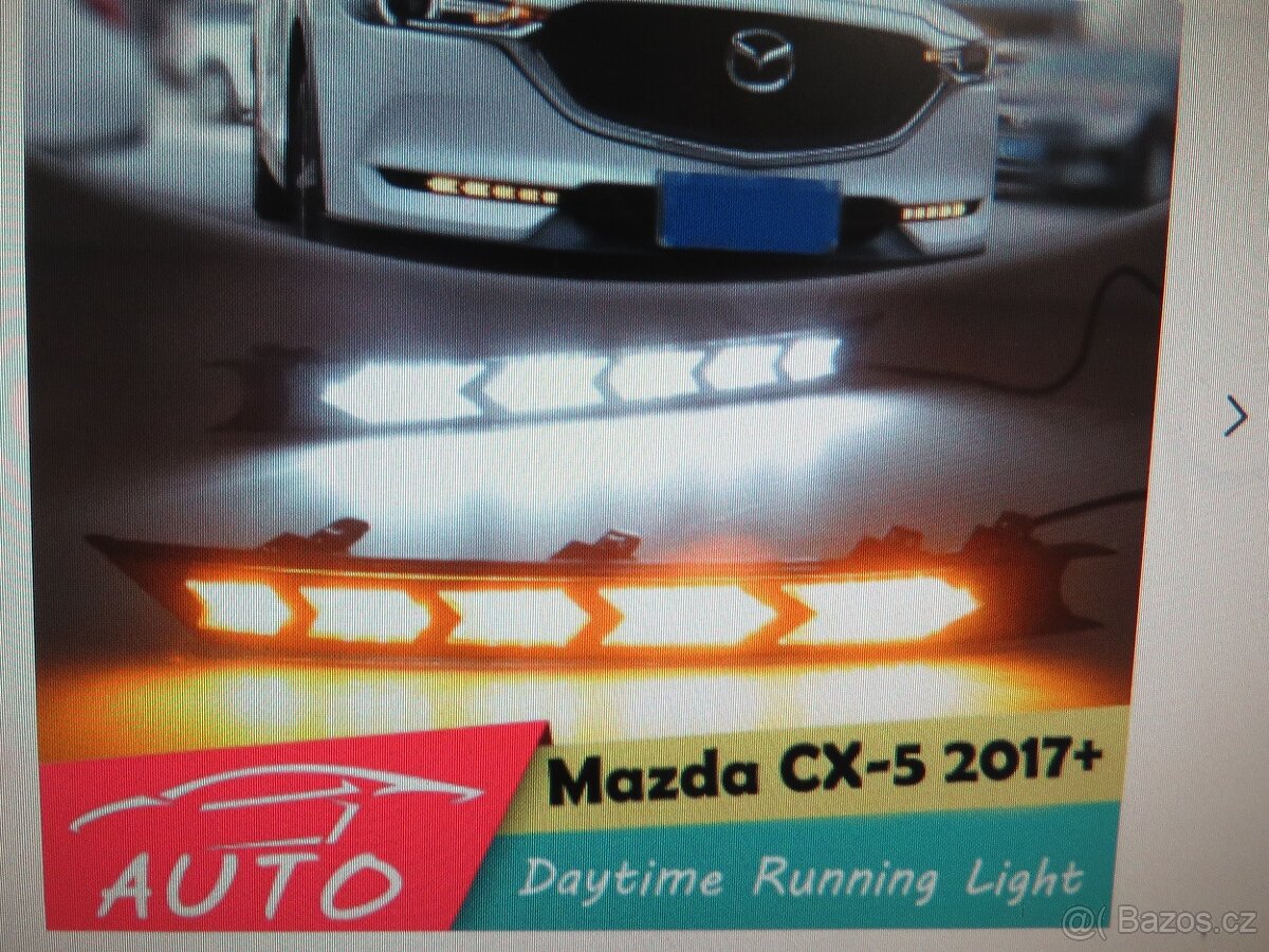 Mazda Cx 5 přídavná světla do předního nárazníku