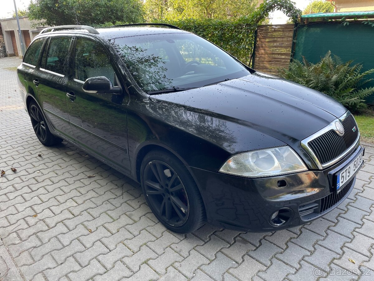 Škoda Octavia II Combi RS 2.0 TDi 125 kW, 2007, Alu 18”