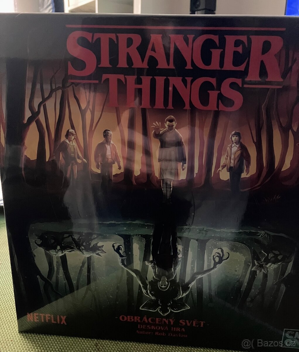 Stranger Things: obrácený svět - desková hra