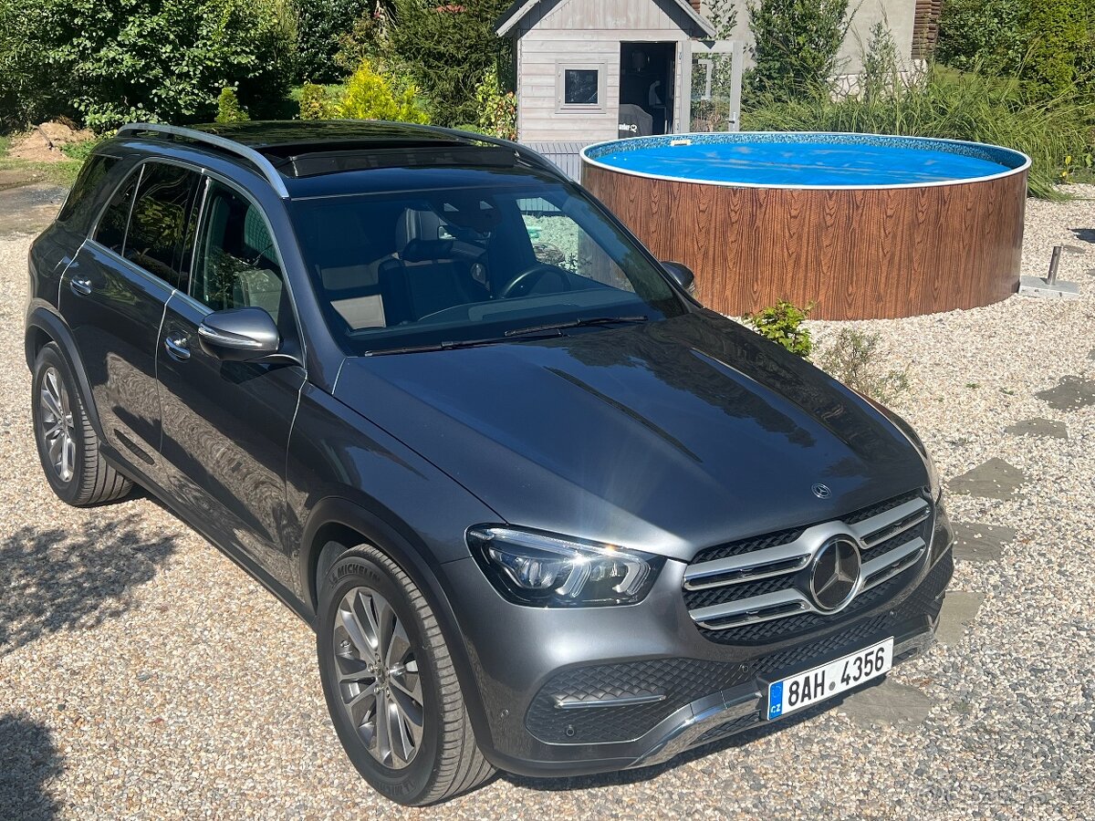 MB GLE 300d 4-MATIC 180kw,2020,63.000km,CZ,ZARUKA,7-MIST