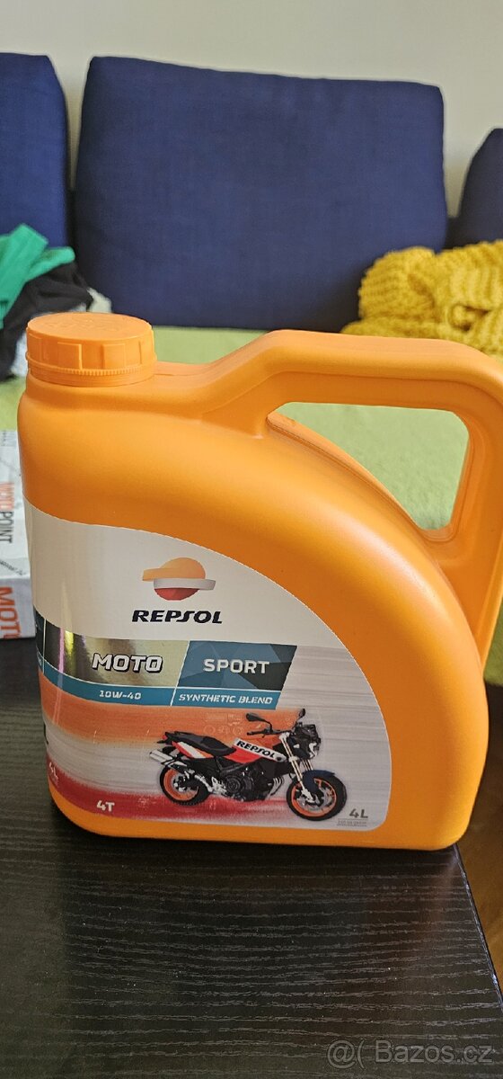 Prodám olej Repsol Motor sport 10w-40 4l