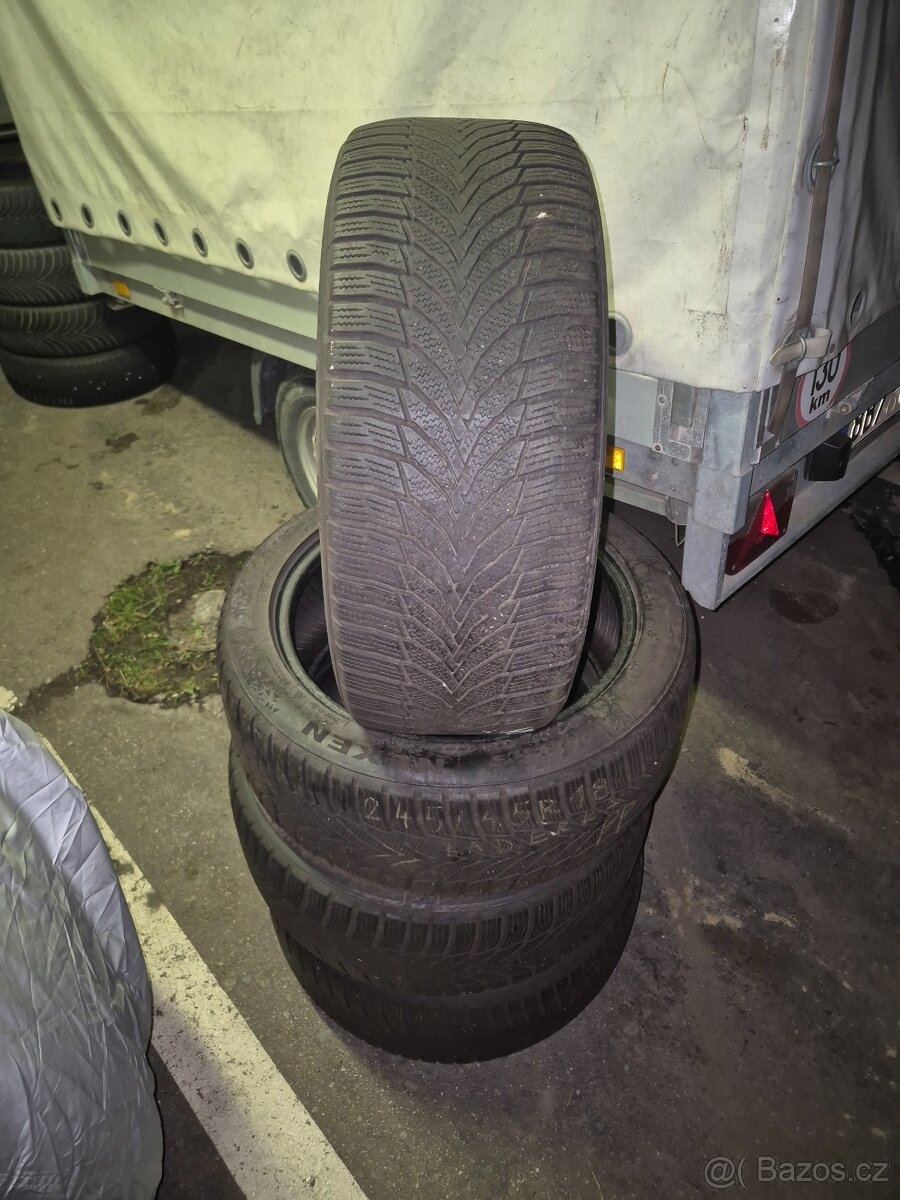 4ks 245/45 R18 100V NEXEN WINGUARD Sport 2,vzorek 5mm