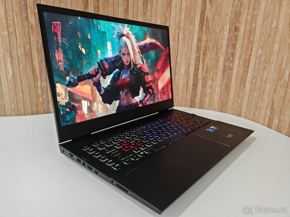 144HZ / 17" HP OMEN I7-11800H,512 SSD,RTX 3060 140W,16GB RAM