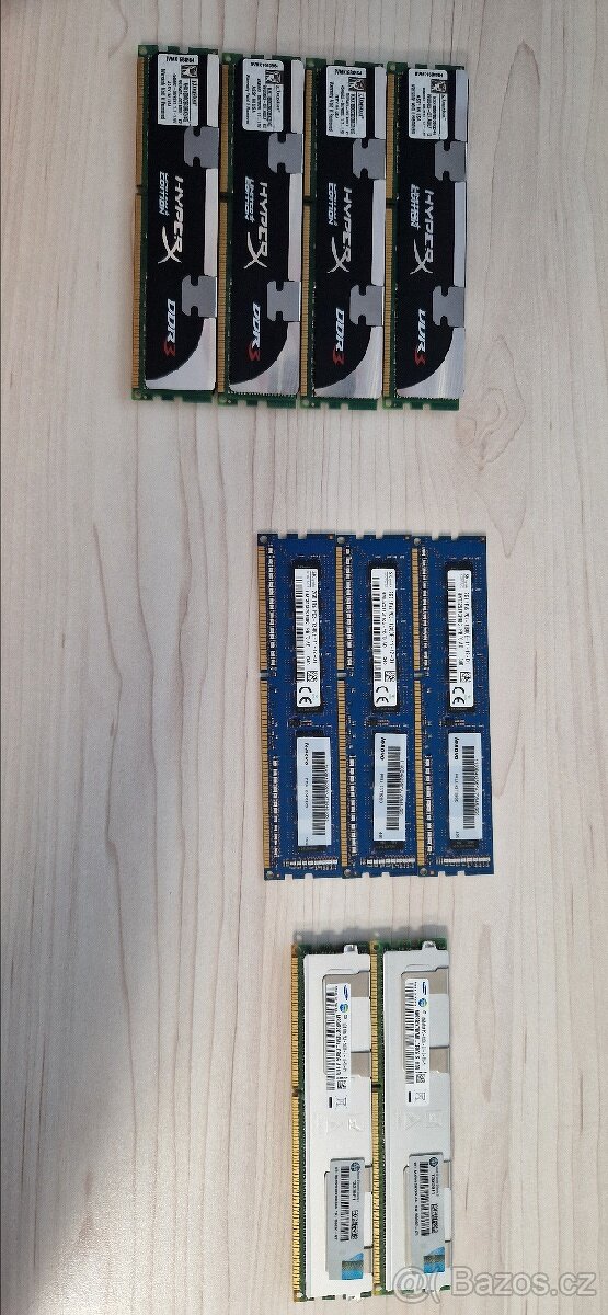 DDR3 paměti - různé