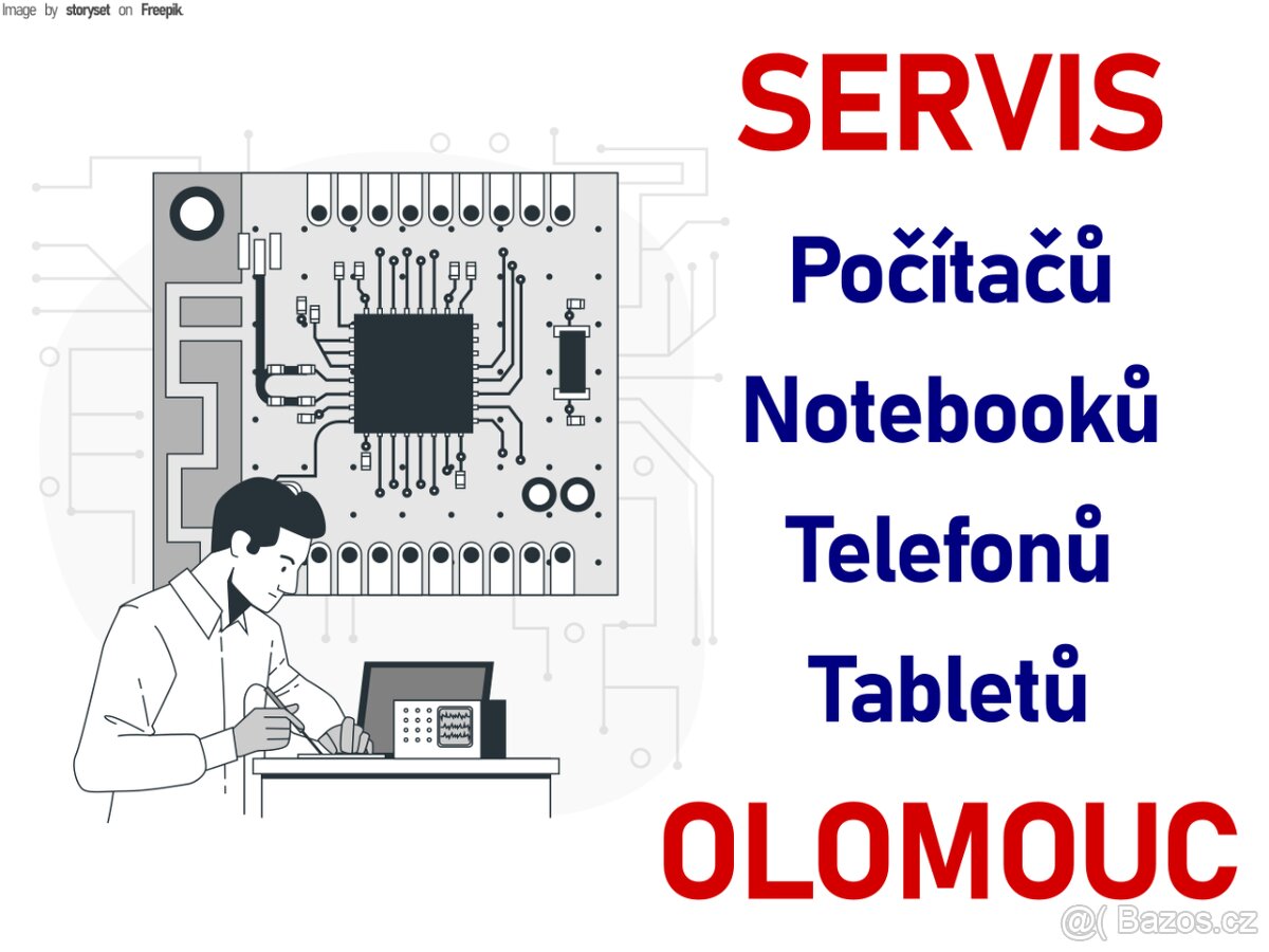 Servis počítačů a mobilních telefonů Olomouc Stupkova