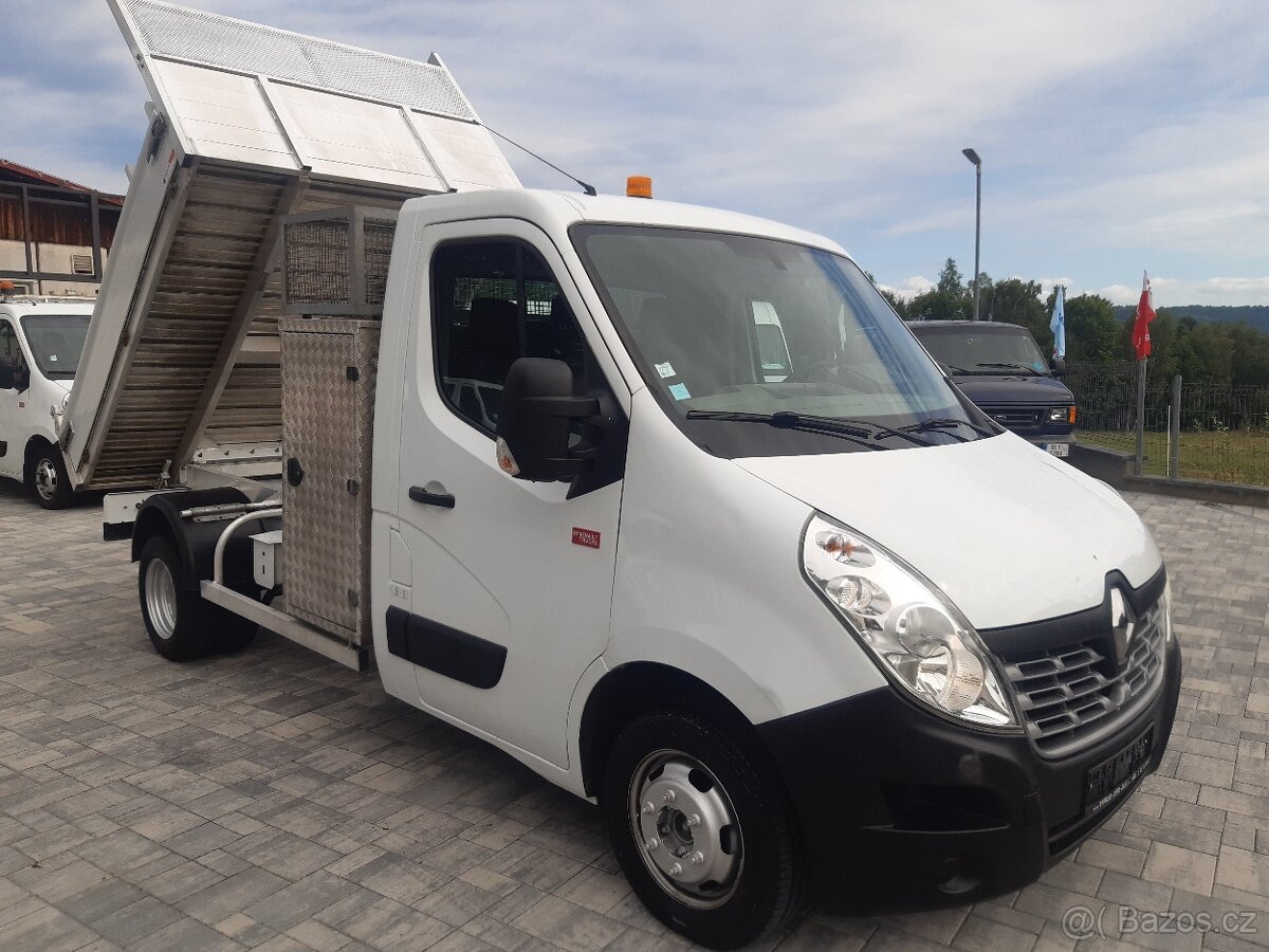 Renault Master 2,3DCi,tažné 3,5t, DPH,Dvojmontáž, po servise