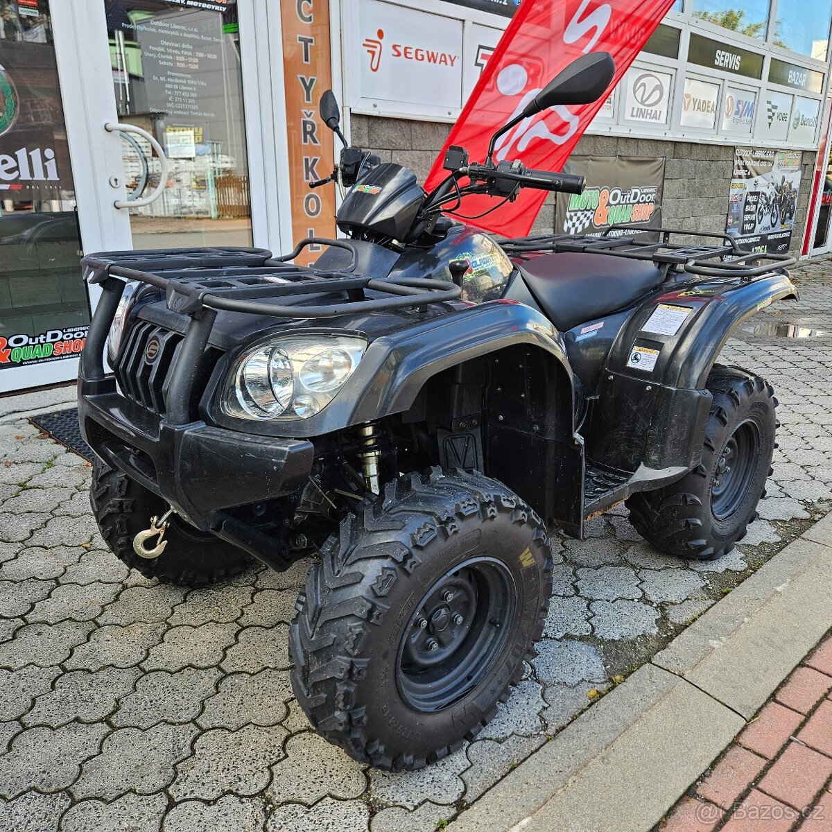 CFMOTO Gladiator 510 RX, uzamykatelný diferenciál, ČR