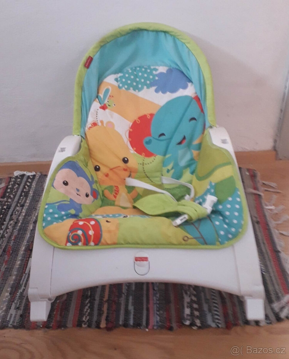 dětské křesílko Fisher Price, v dobrém stavu,