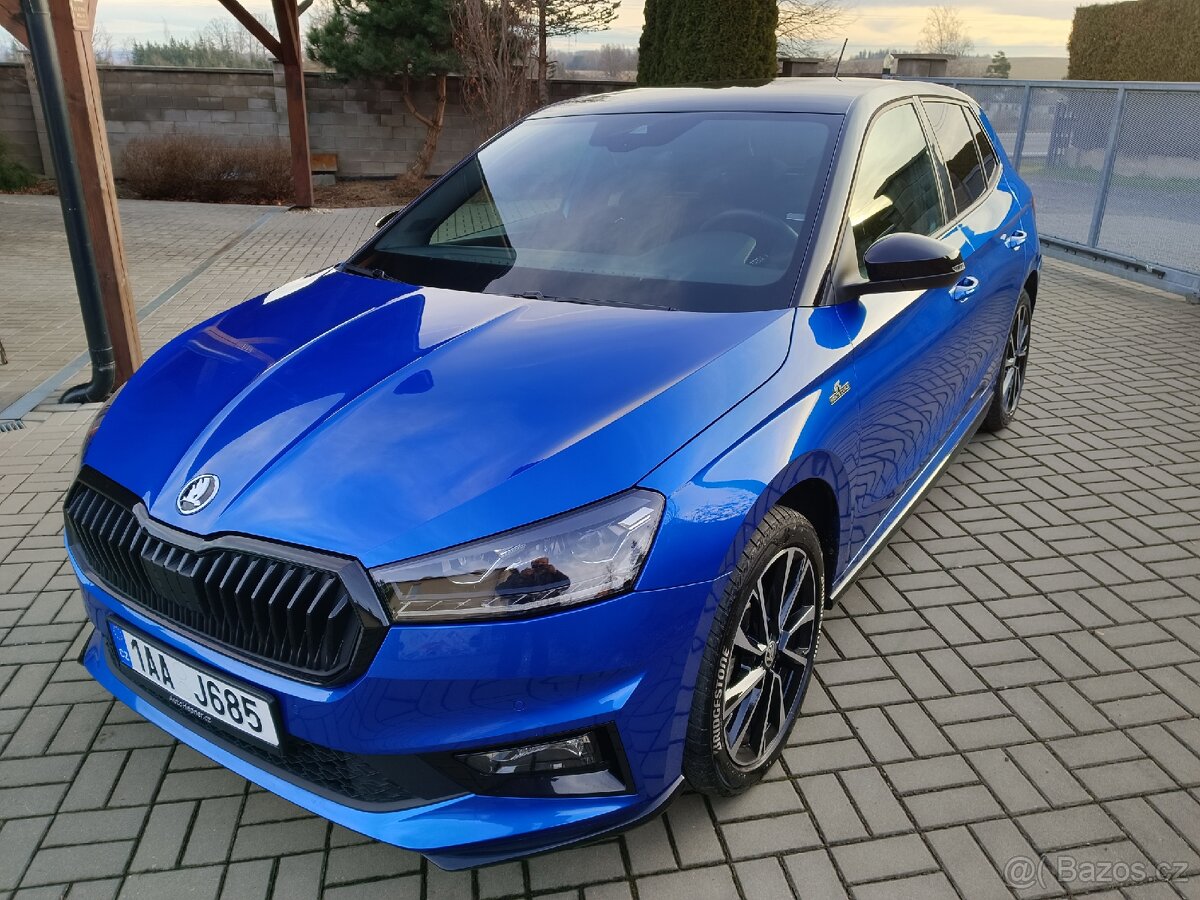 Škoda Fabia 4 1.0 TSI 81kW Monte Carlo , DPH.