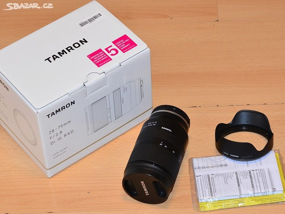 pro Sony FE - Tamron 28-75mm f/2,8 Di III RXD