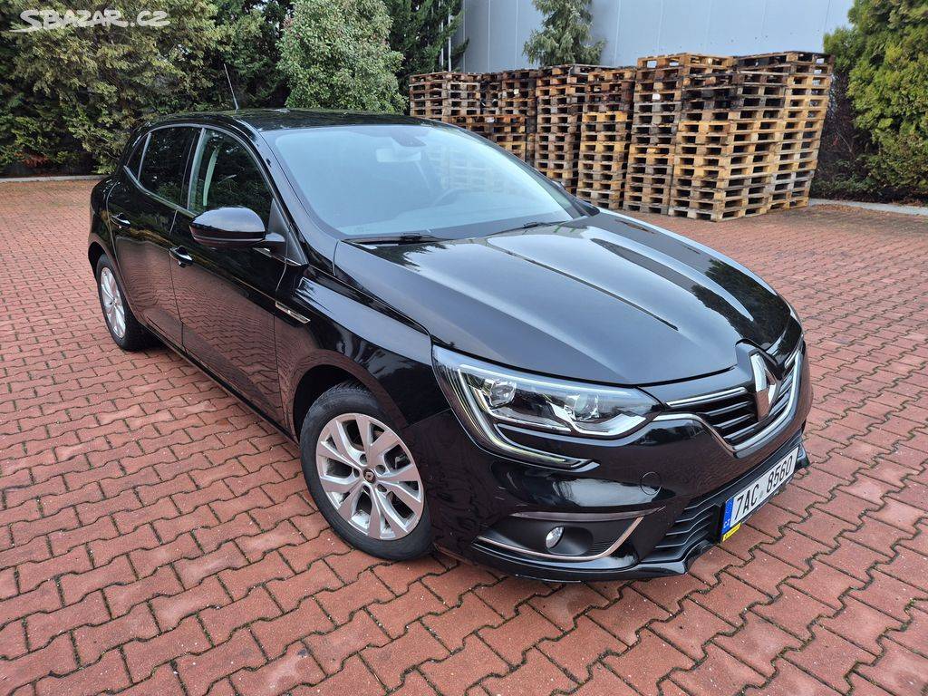 Renault Megane 1.6i 84kW Limited,1.maj.ČR,21tis.km,PDC,KESSY