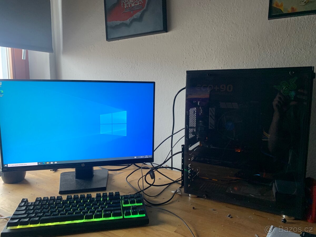 Herní PC set - Gtx 1660, 16gb Ram, i3 8100