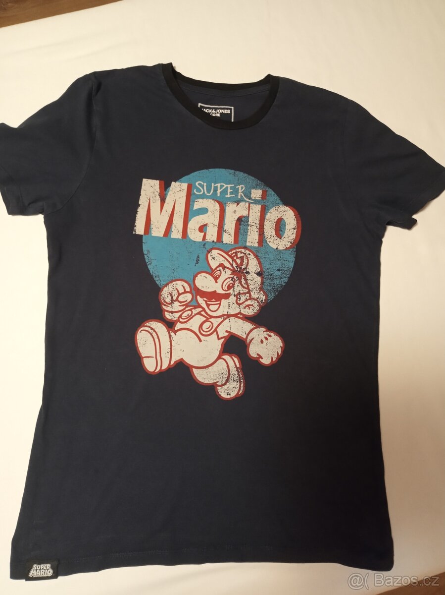 Krásné tričko vel.S   Super Mario