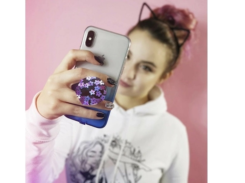 PopSocket nový držák na mobil selfie špuntík květiny - SLEVA
