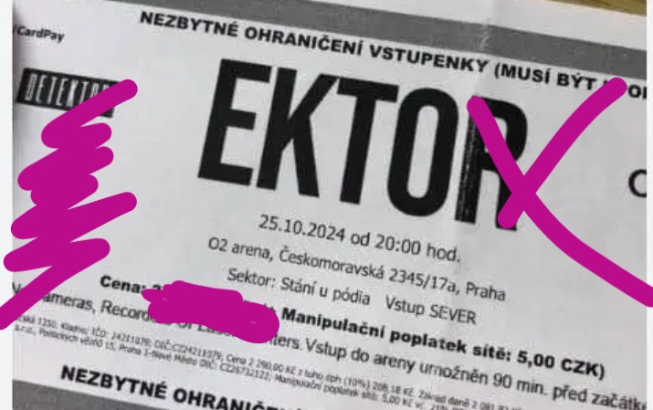 Ektor v O2...