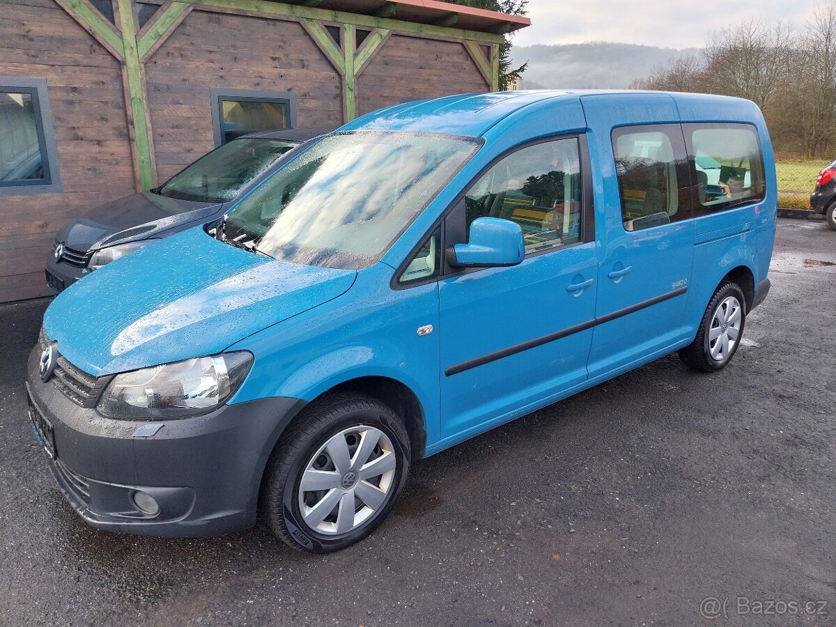 Prodám Volkswagen Caddy 1,6 TDI MAXI 7 míst