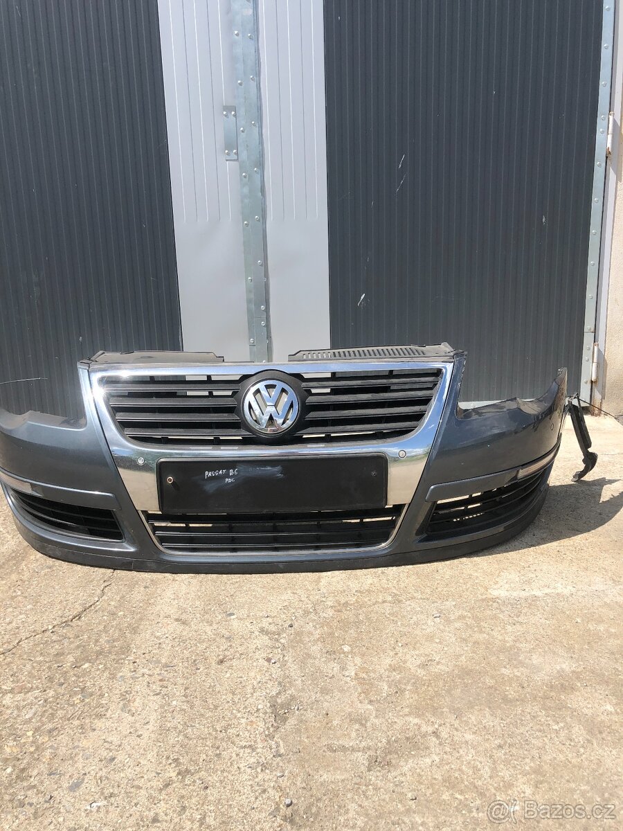 predni naraznik vw passat b6 3C pdc maska