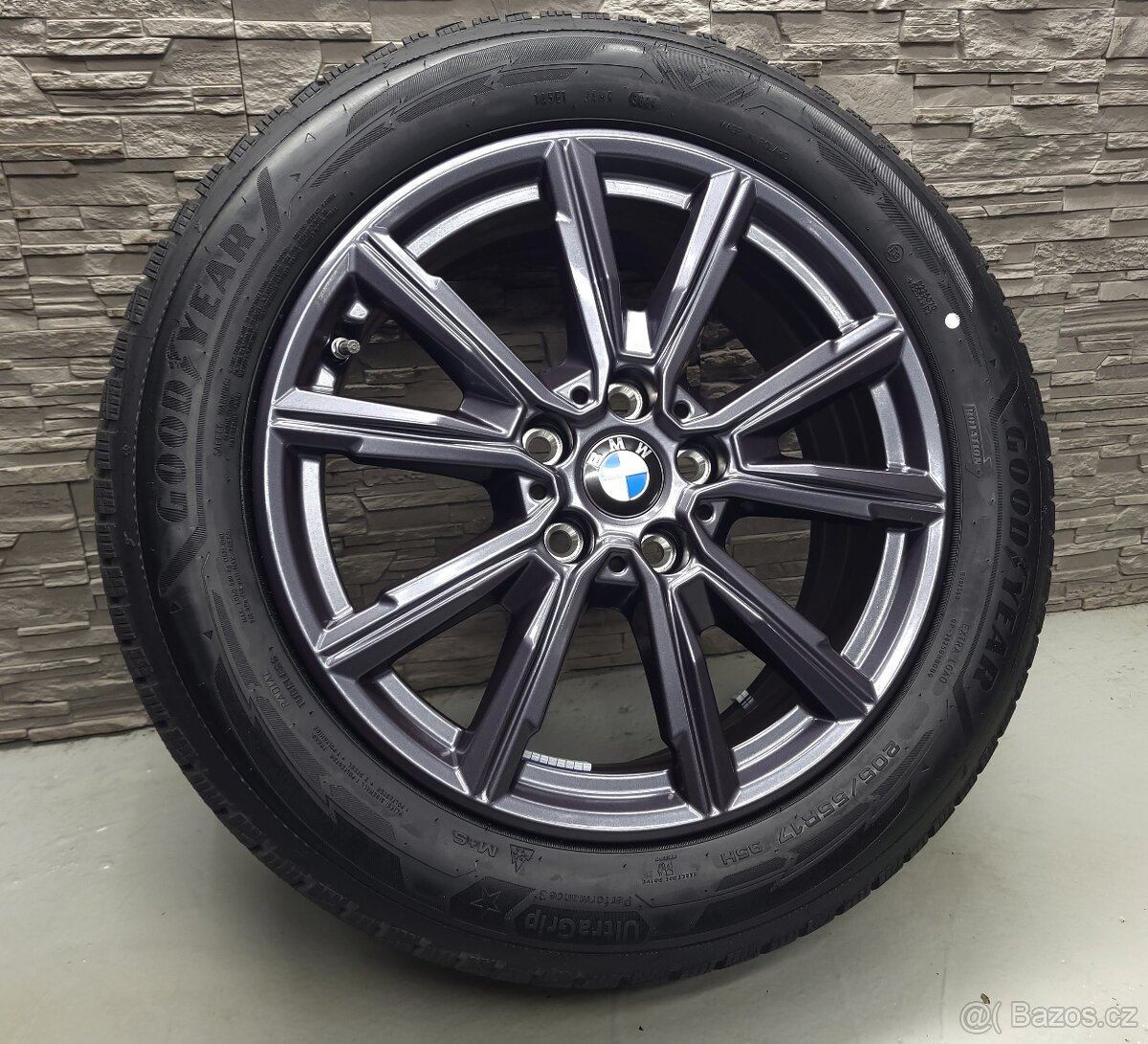 17" Originál BMW F70 F74 Styling 967 5x112 NOVÁ ZIMNÍ SADA