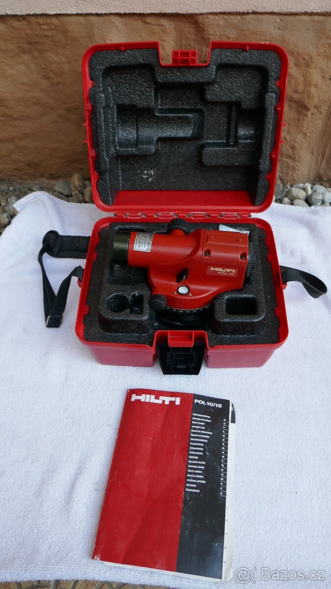 OPTICKÝ NIVELAČNÍ PŘÍSTROJ HILTI POL 15