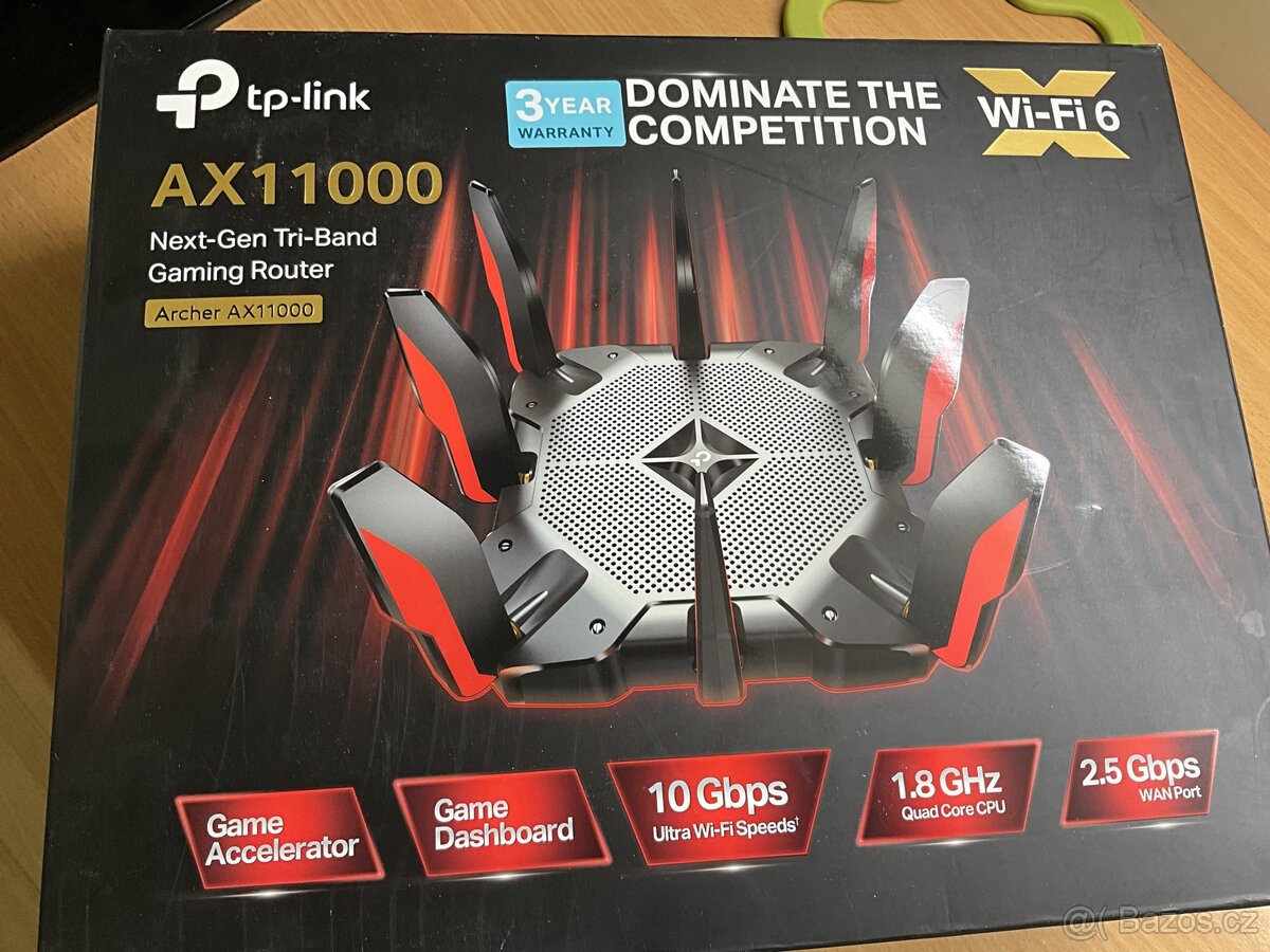 GAMESACKÝ ROUTER WIFI AX 11000 TP-LINK