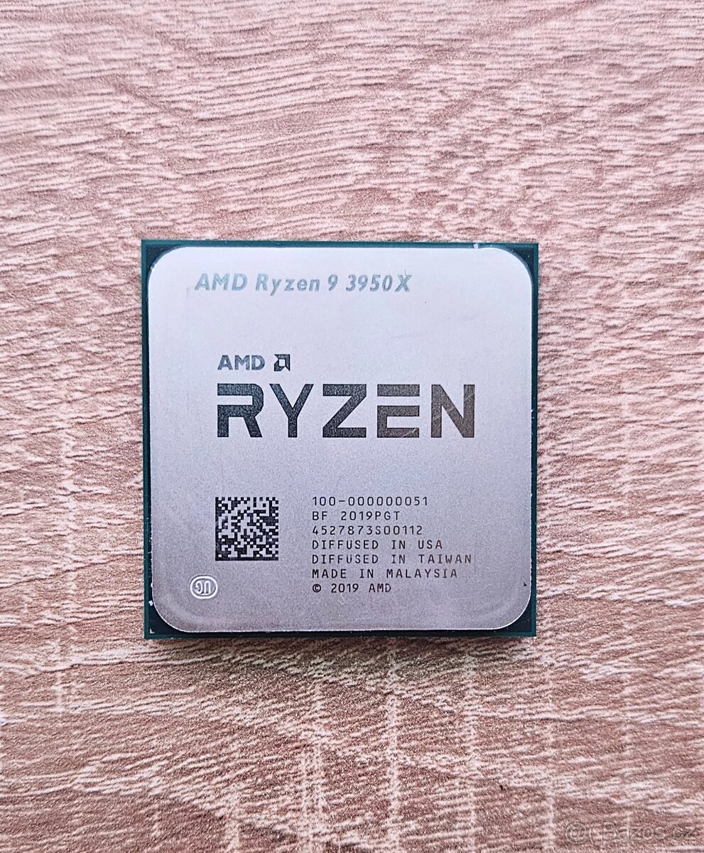 Procesor AMD Ryzen 9 3950X - top stav