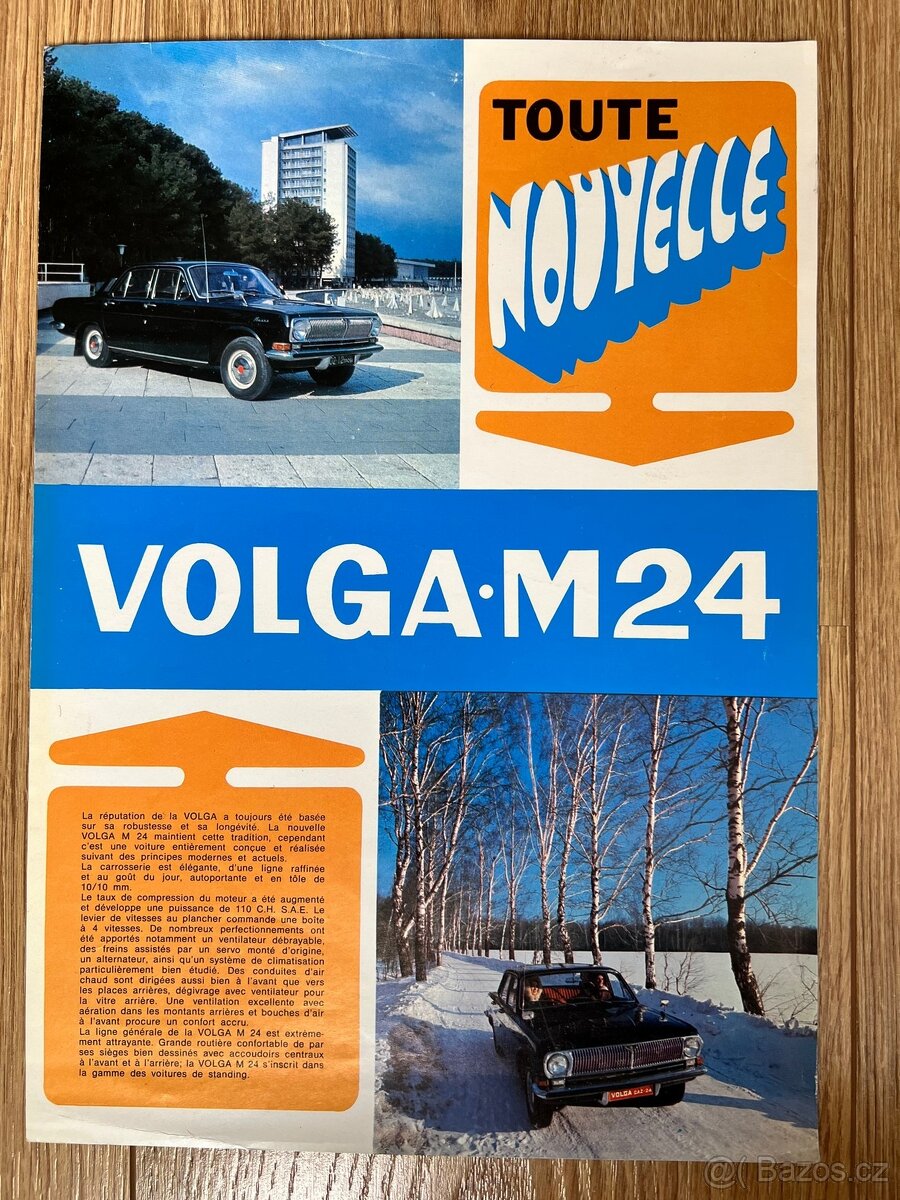 VOLHA VOLGA M-24 originalni prospekt