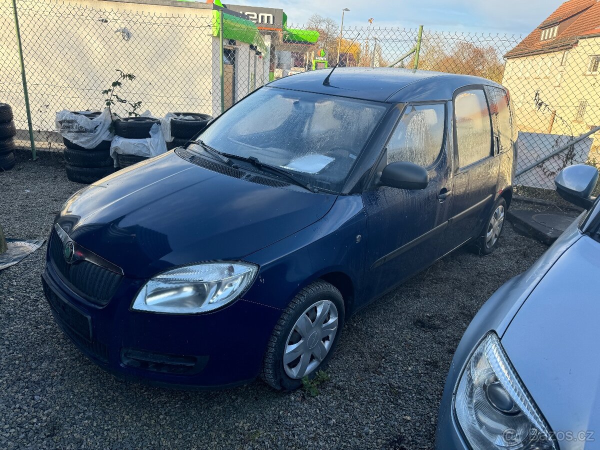 ŠKODA ROOMSTER 2009 1.2i 51kw BEZ KOROZE PARKTRONIC