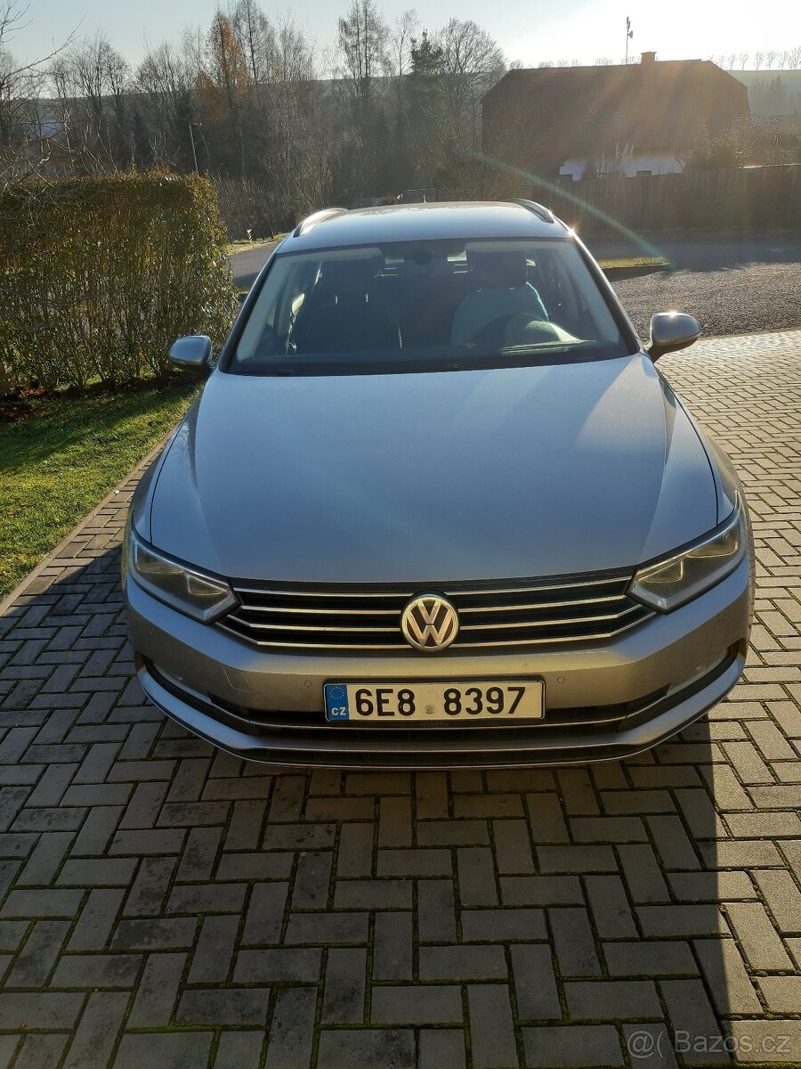 VW Passat Variant B8 2.0TDI 110kw, tažné, manuál