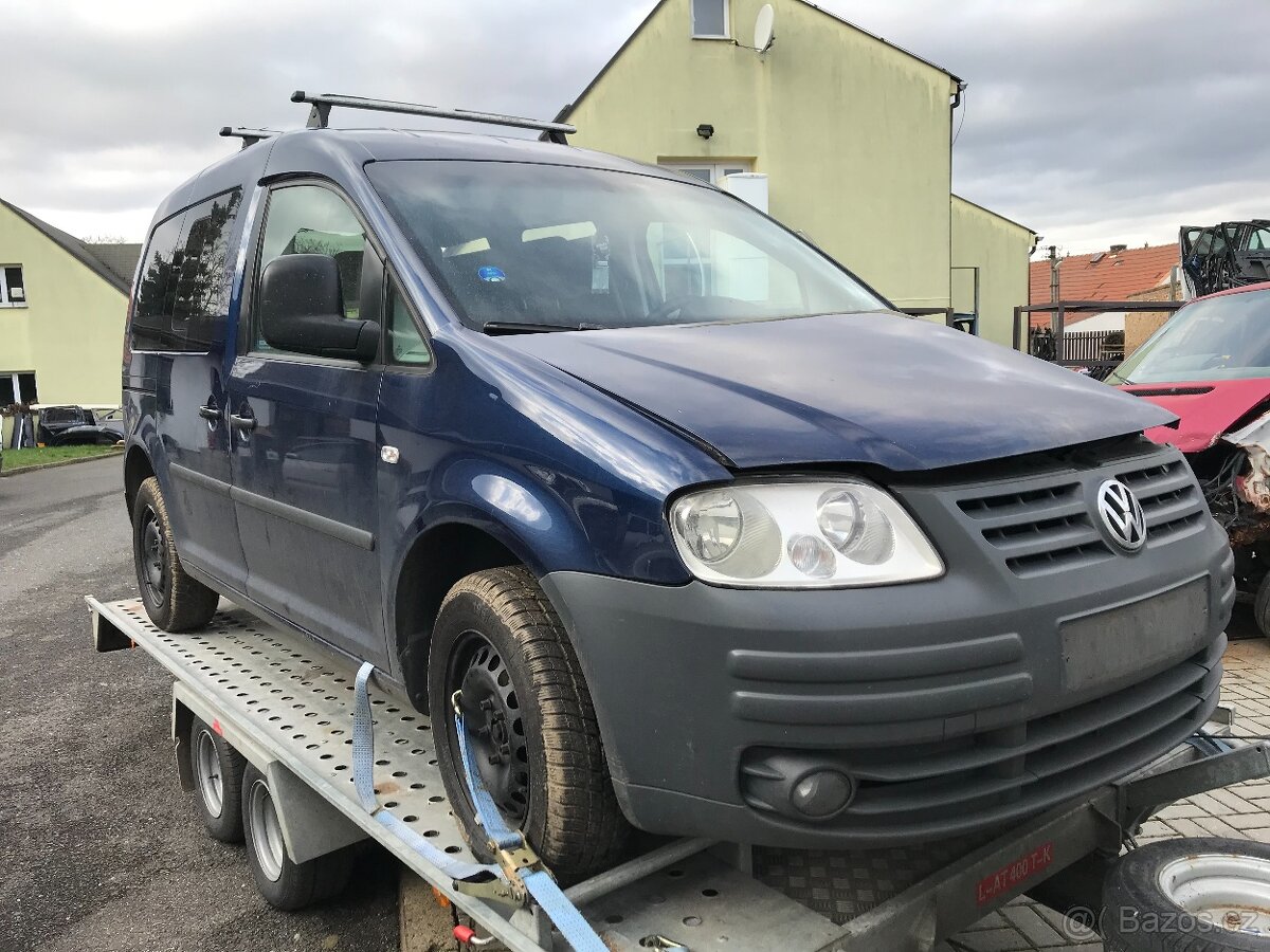 VW Caddy LIFE 2K 1,9 TDI 1896 cm 77 kW NÁHRADNÍ DÍLY záruka