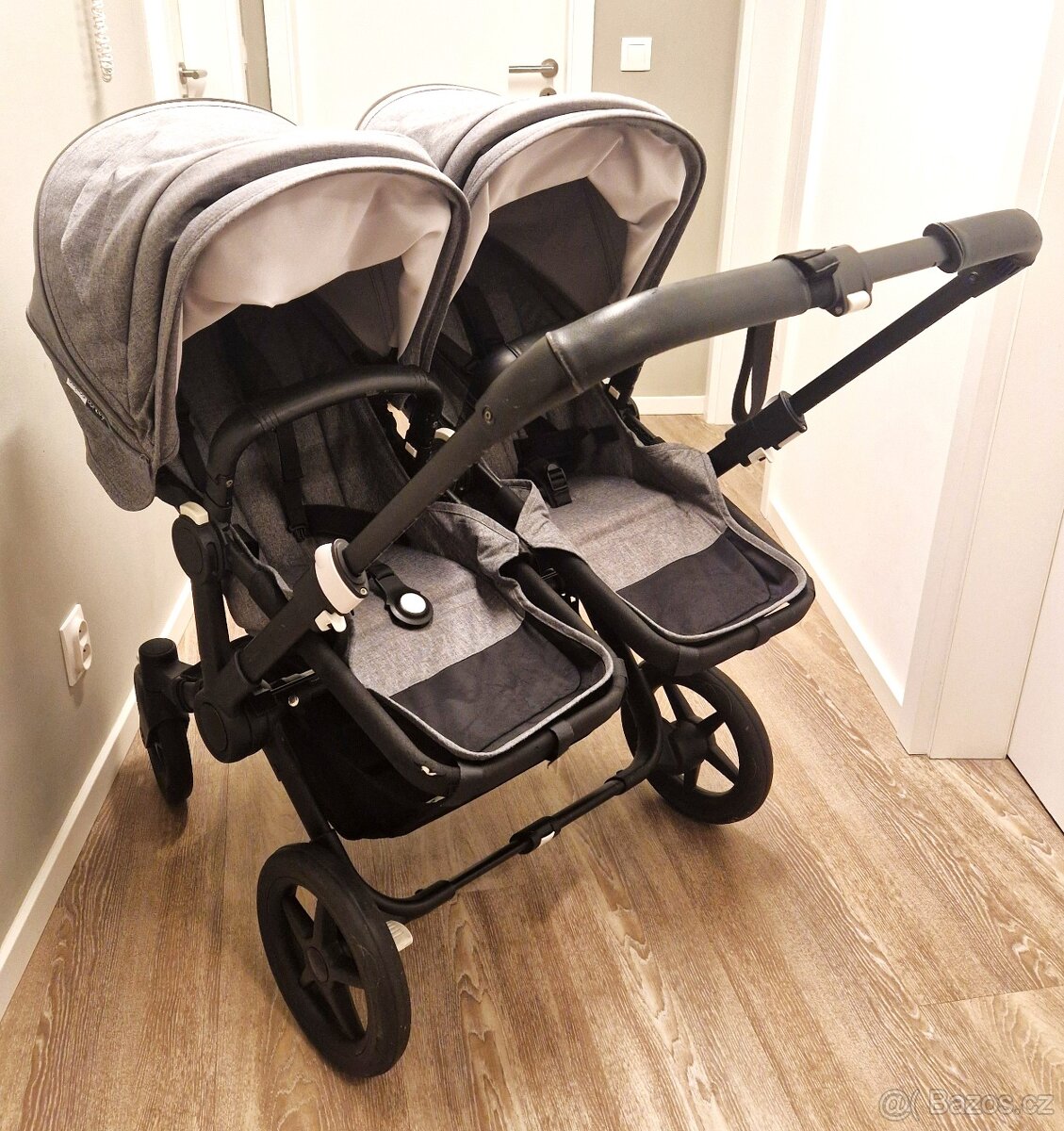 Bugaboo Donkey 3 varianta Twins - šedý