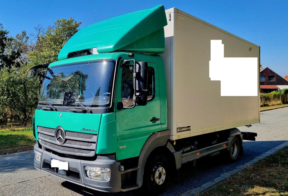 Mercedes Atego 3 916L, 2016, chladící, EURO 6, 10EP 308tkm