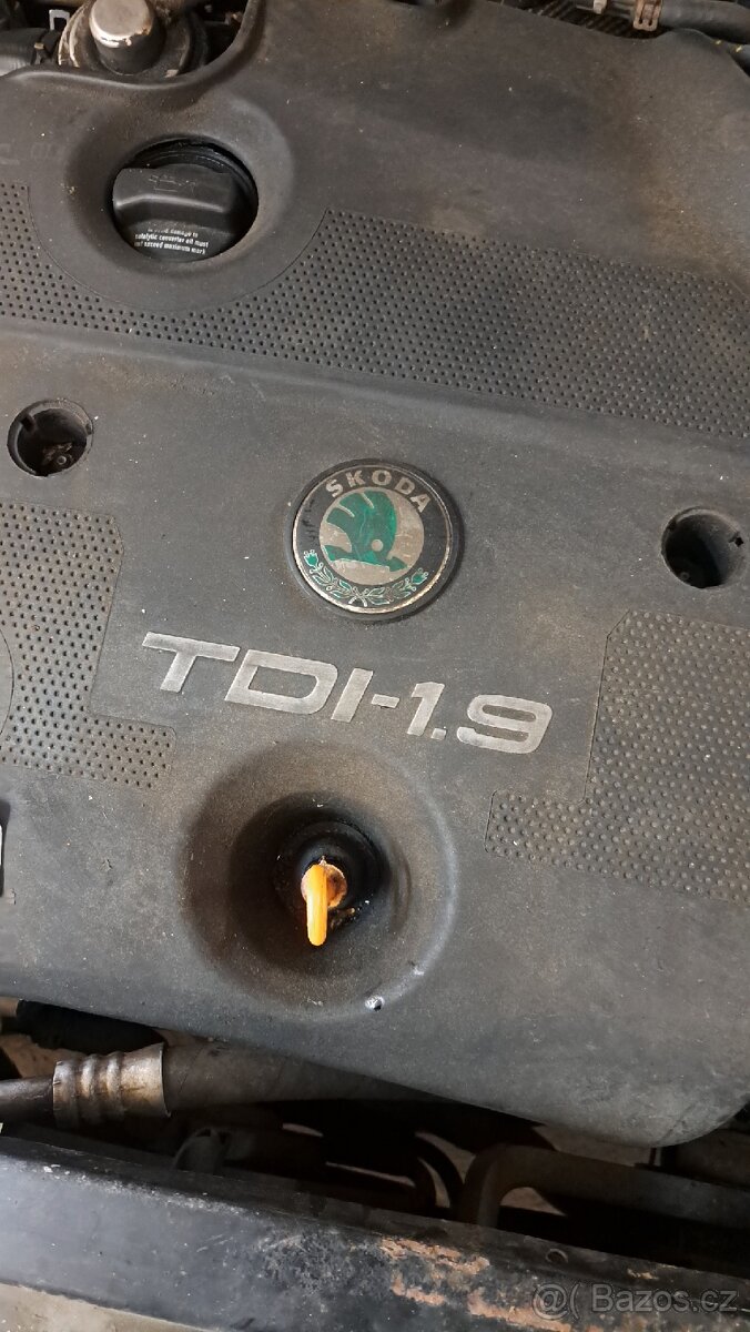 Motor 1.9tdi 81kw ASV