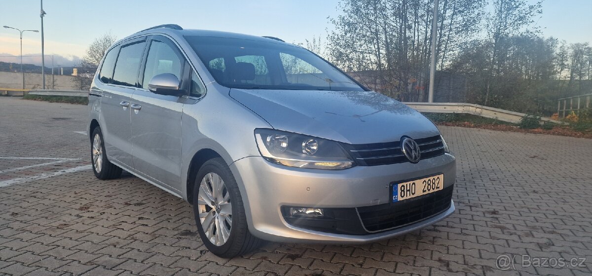 Vw sharan 2.0tdi 110kw, 7mistne, 2017